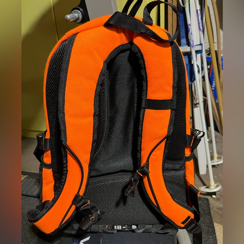 Women's Orange Backpack - Picture 3 of 4
